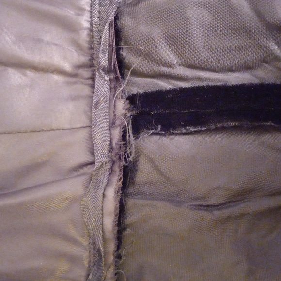 Black Velvet Gown 7 Vintage Rhinestone Bow Accents Maxi Hostess Hand Made - Picture 14 of 14